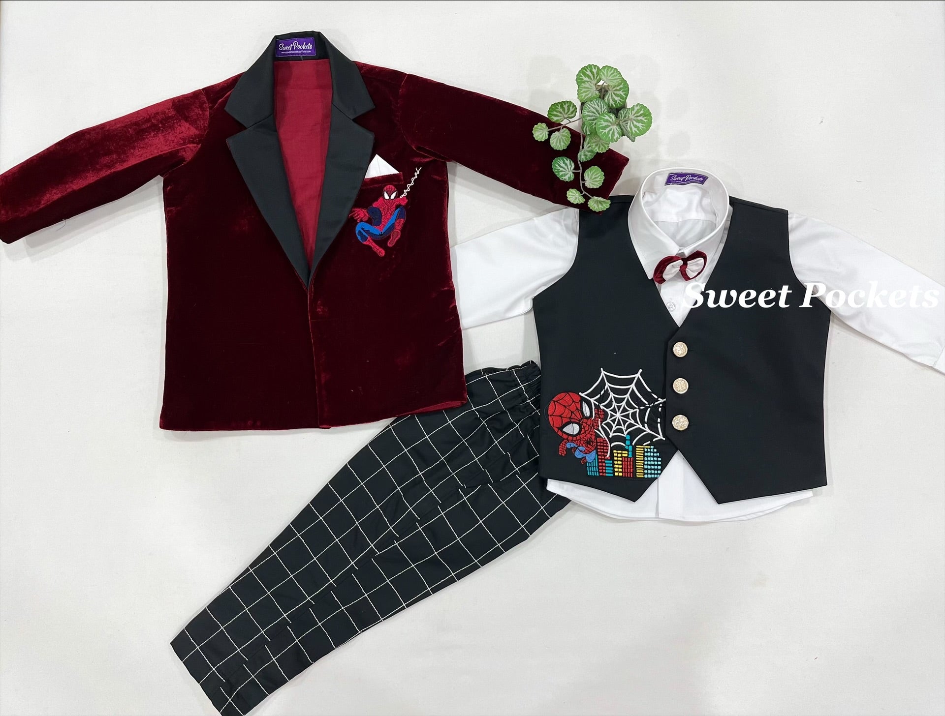 Shirt Pant Set With Waistcoat and Blazer