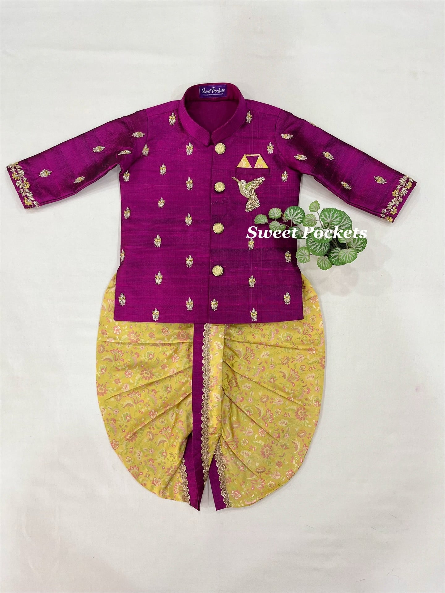 Kurta Dhoti Set 1-2 year