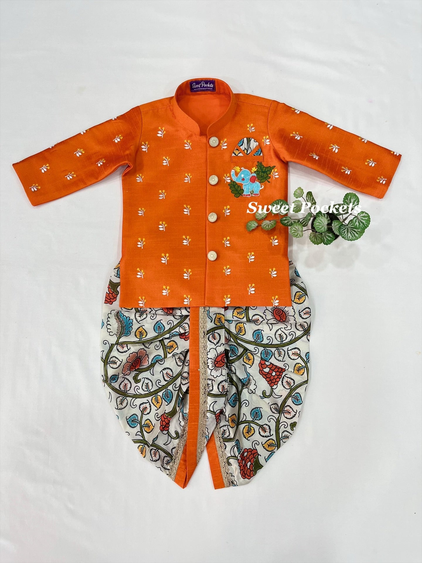 Kurta Dhoti Set 1-2 year