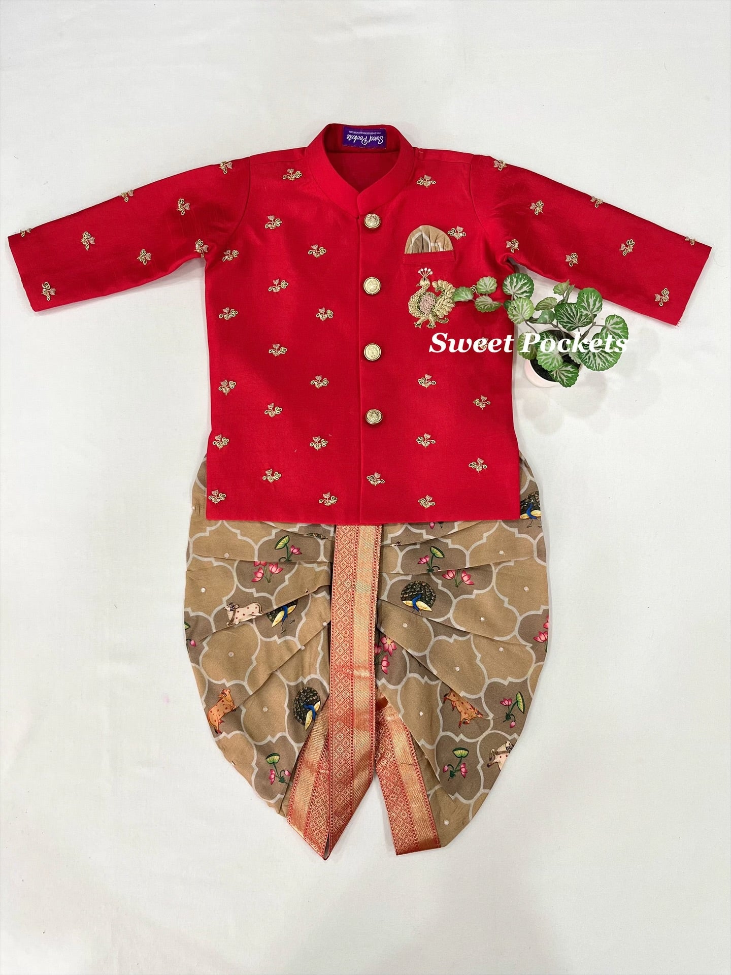 Kurta Dhoti Set 1-2 year