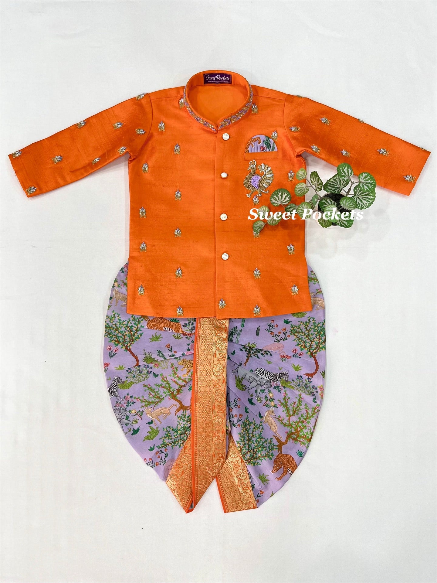 Kurta Dhoti Set 1-2 year