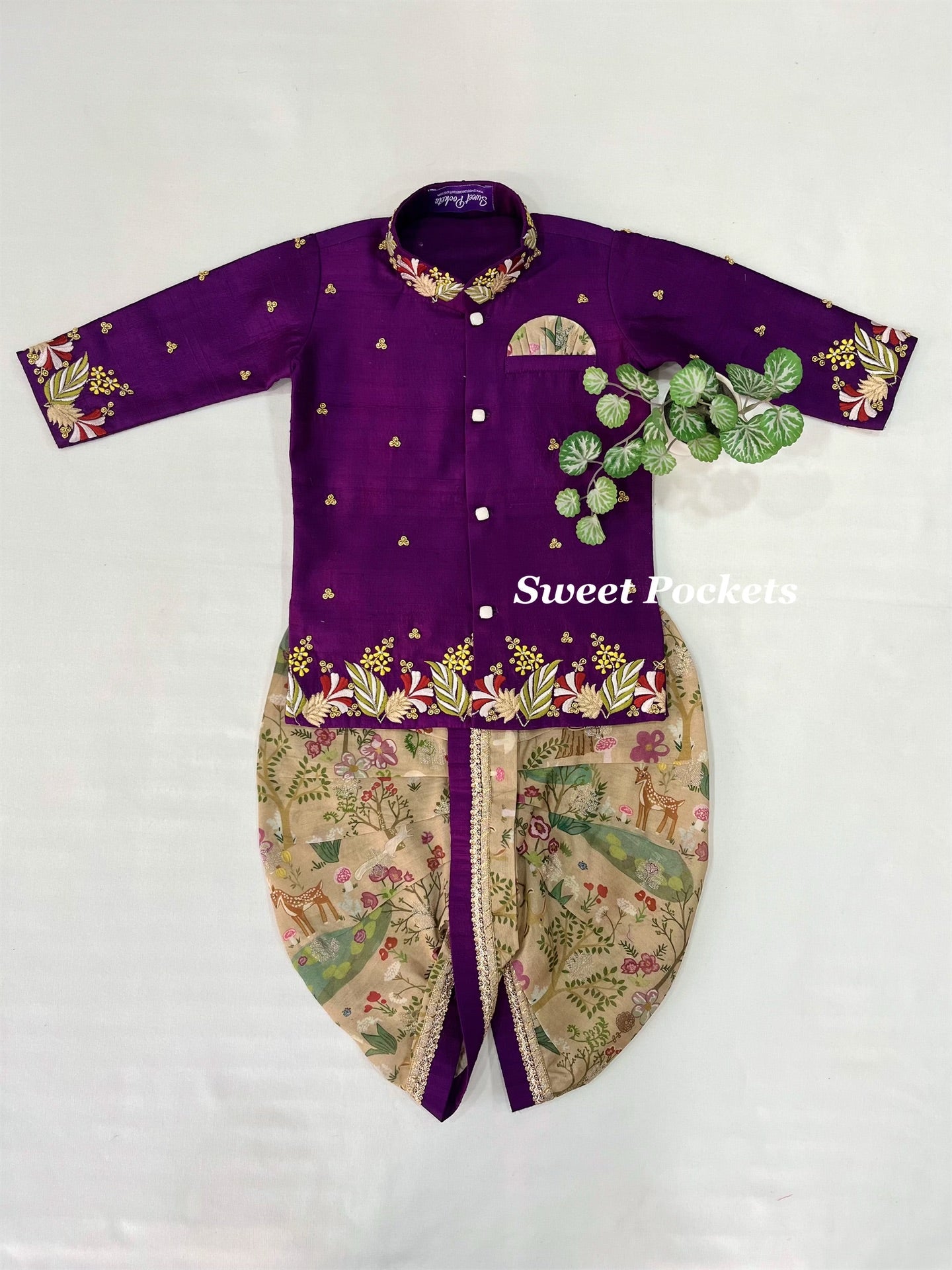 Kurta Dhoti Set Age 0-1 year