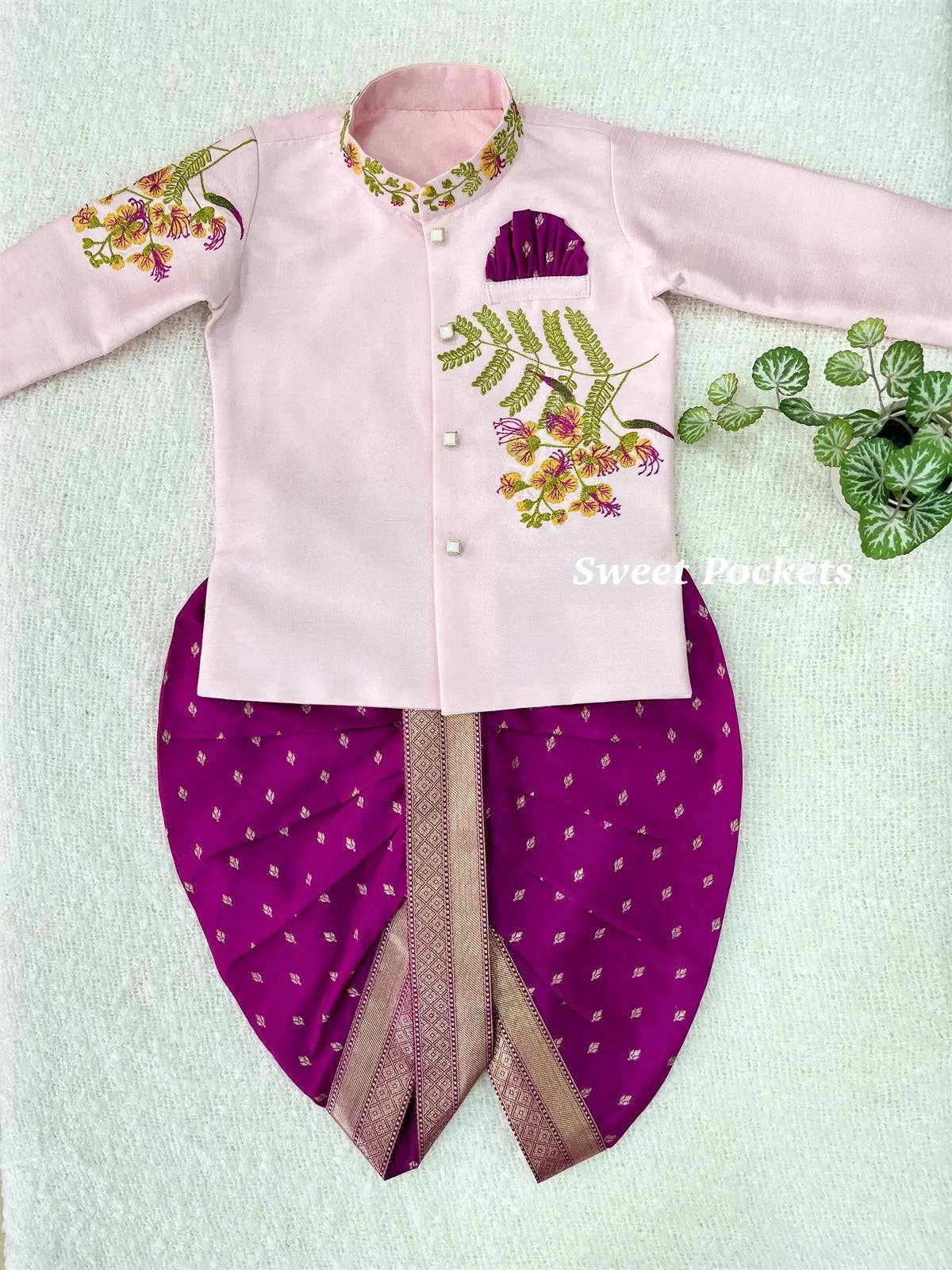 Kurta Dhoti Set Age 0-1 year