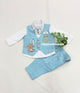 Shirt Pant Set With Waistcoat