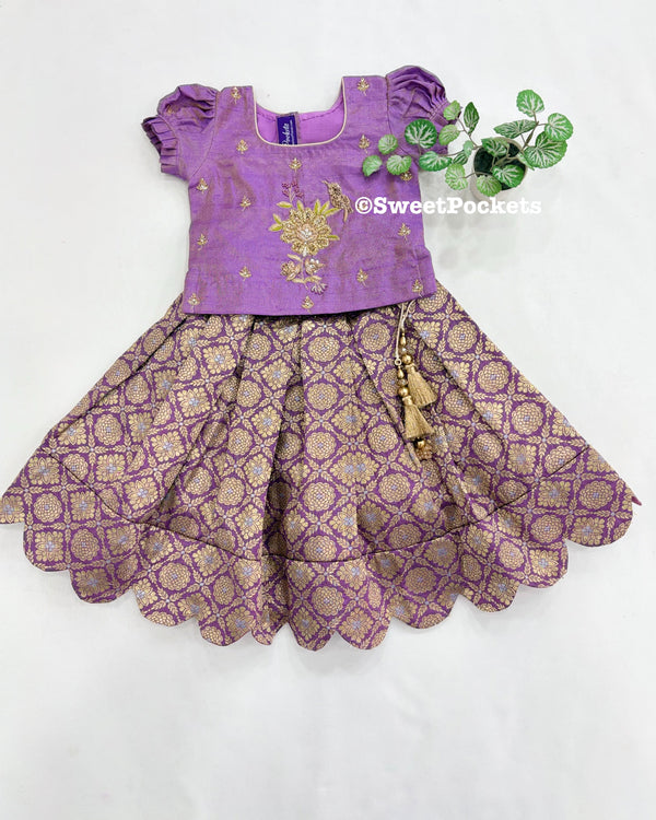 Age: 0-1 year(Lehenga set)