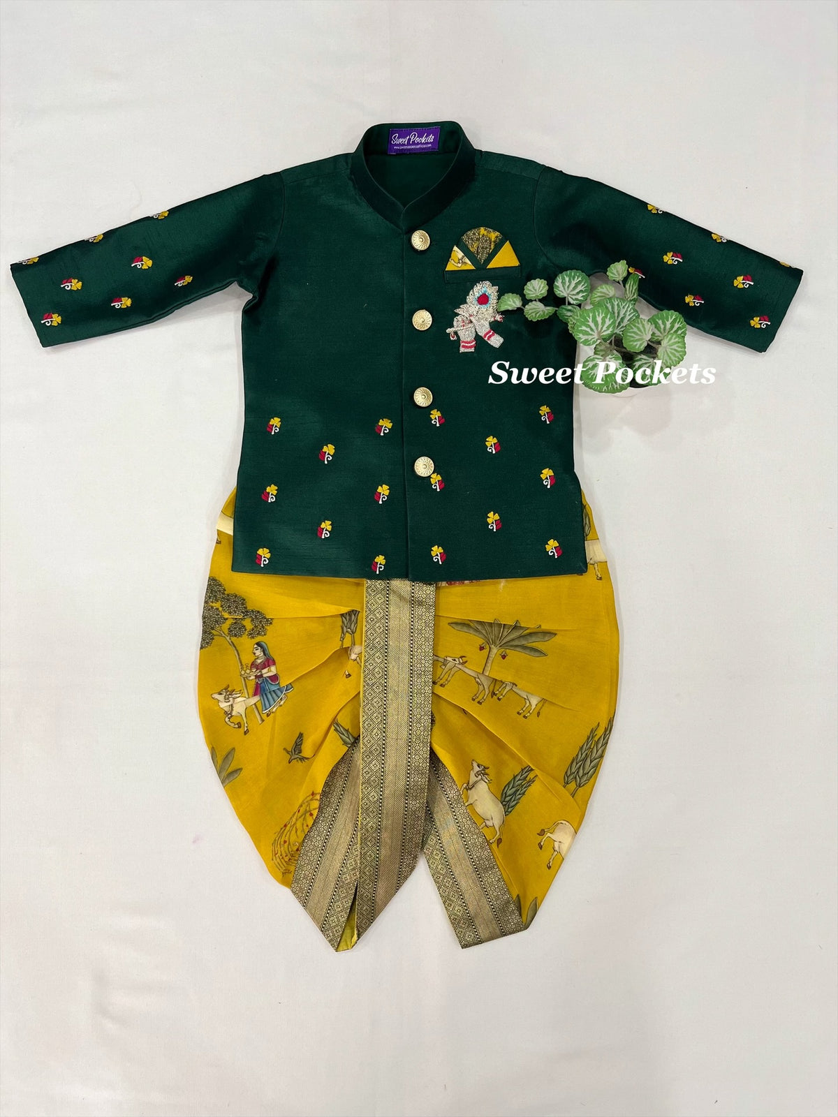 Kurta Dhoti Set 1-2 year