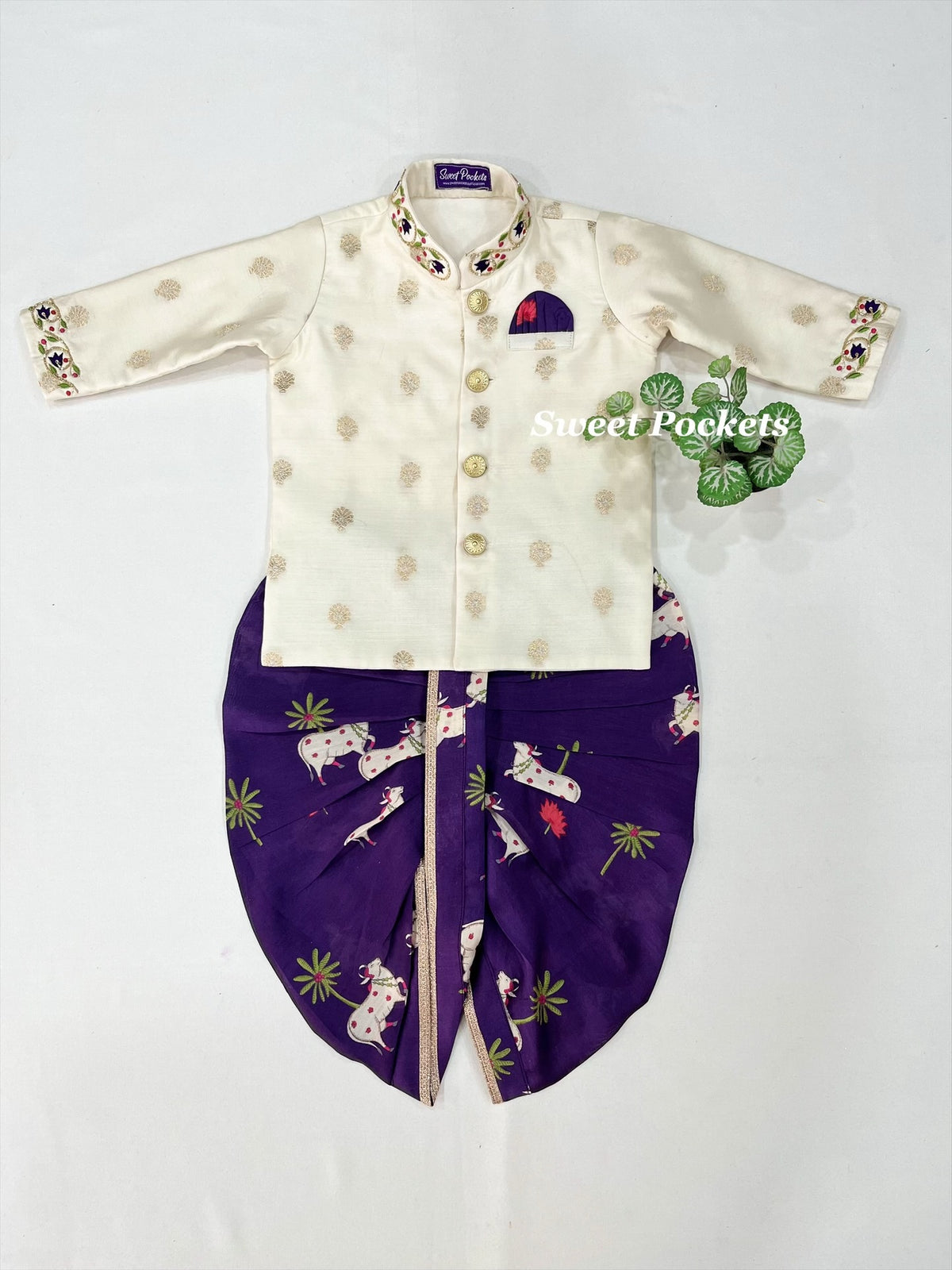 Kurta Dhoti Set 1-2 year