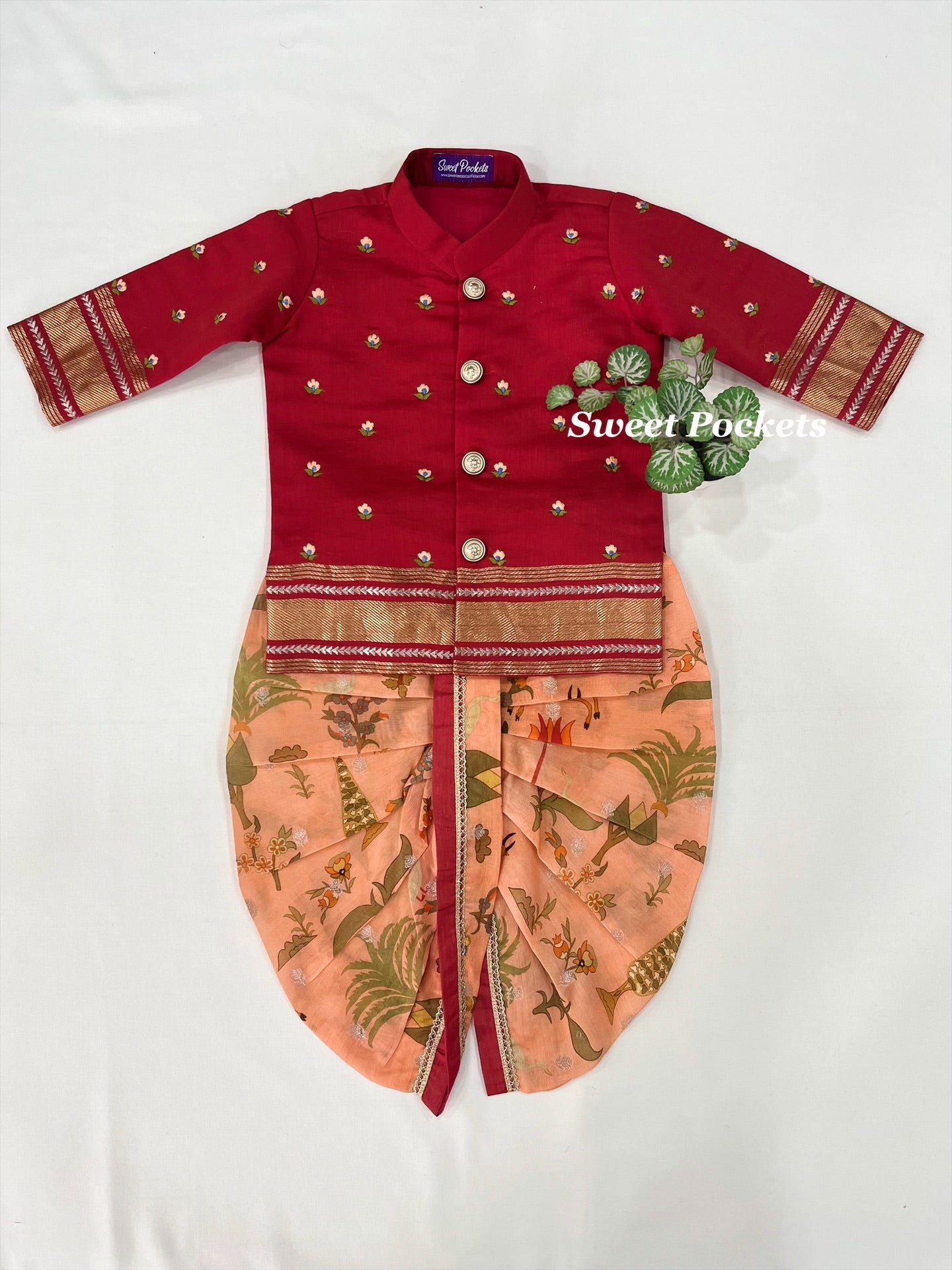 Kurta Dhoti Set 1-2 year