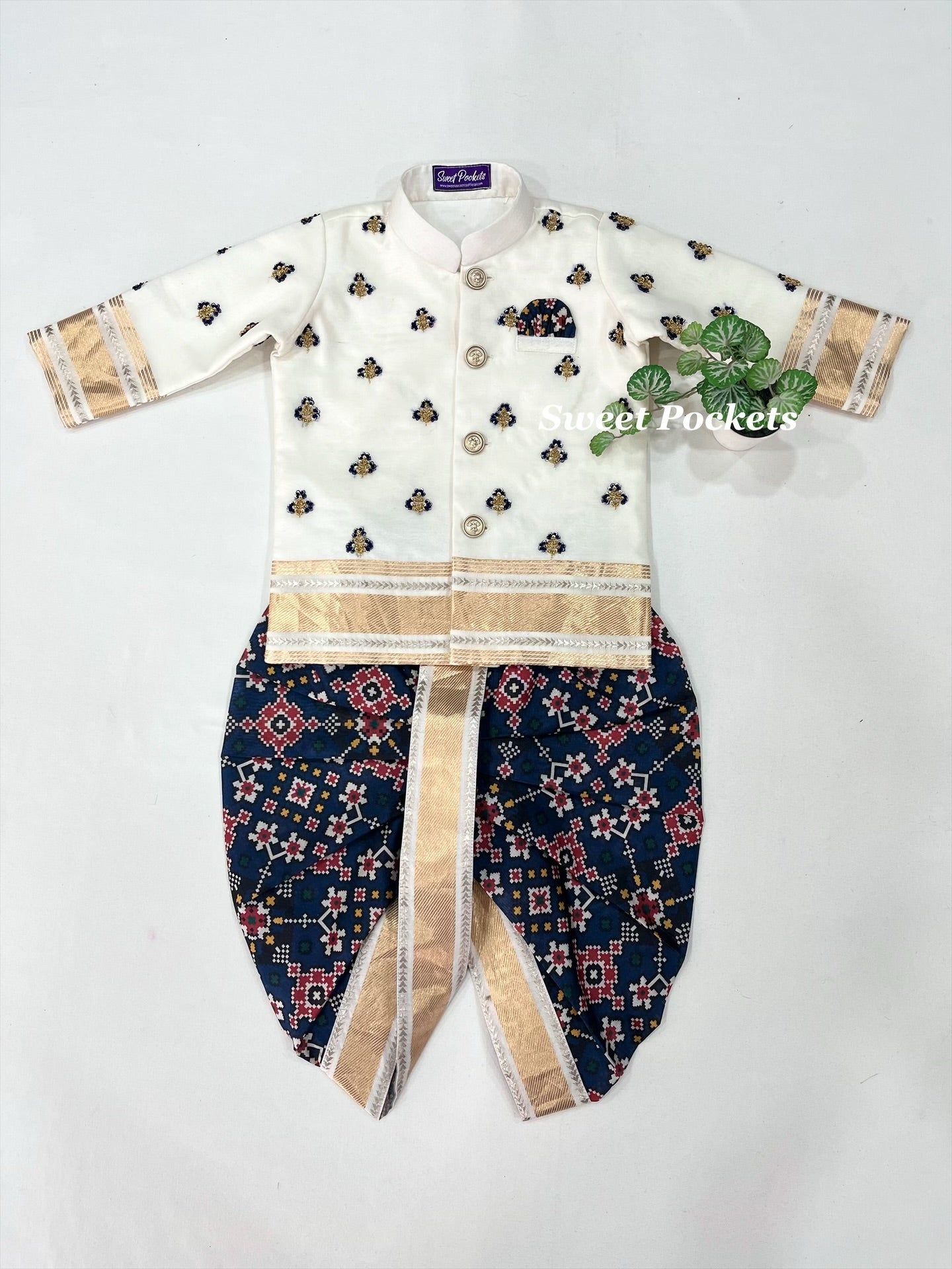Kurta Dhoti Set 1-2 year