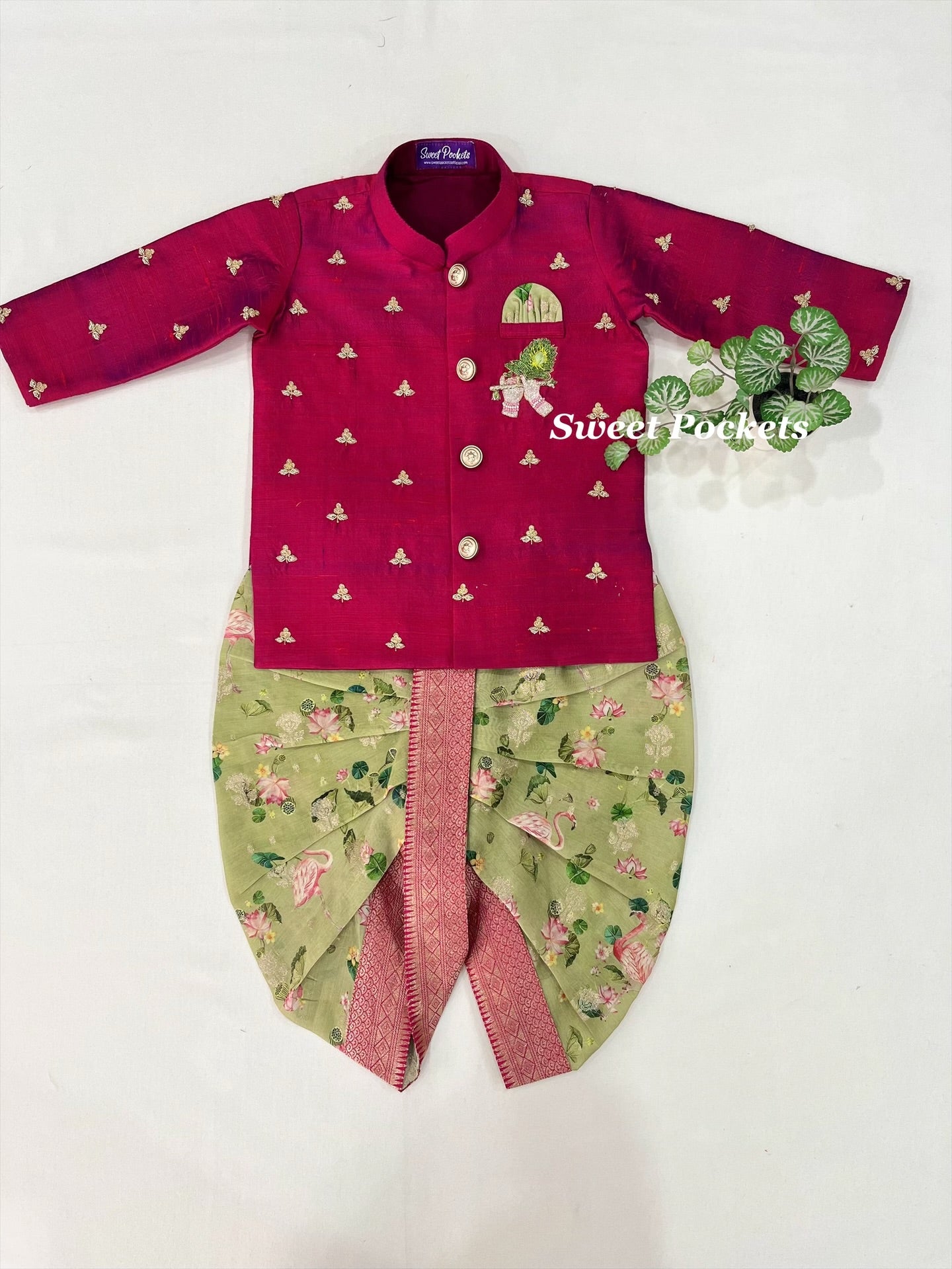 Kurta Dhoti Set 1-2 year