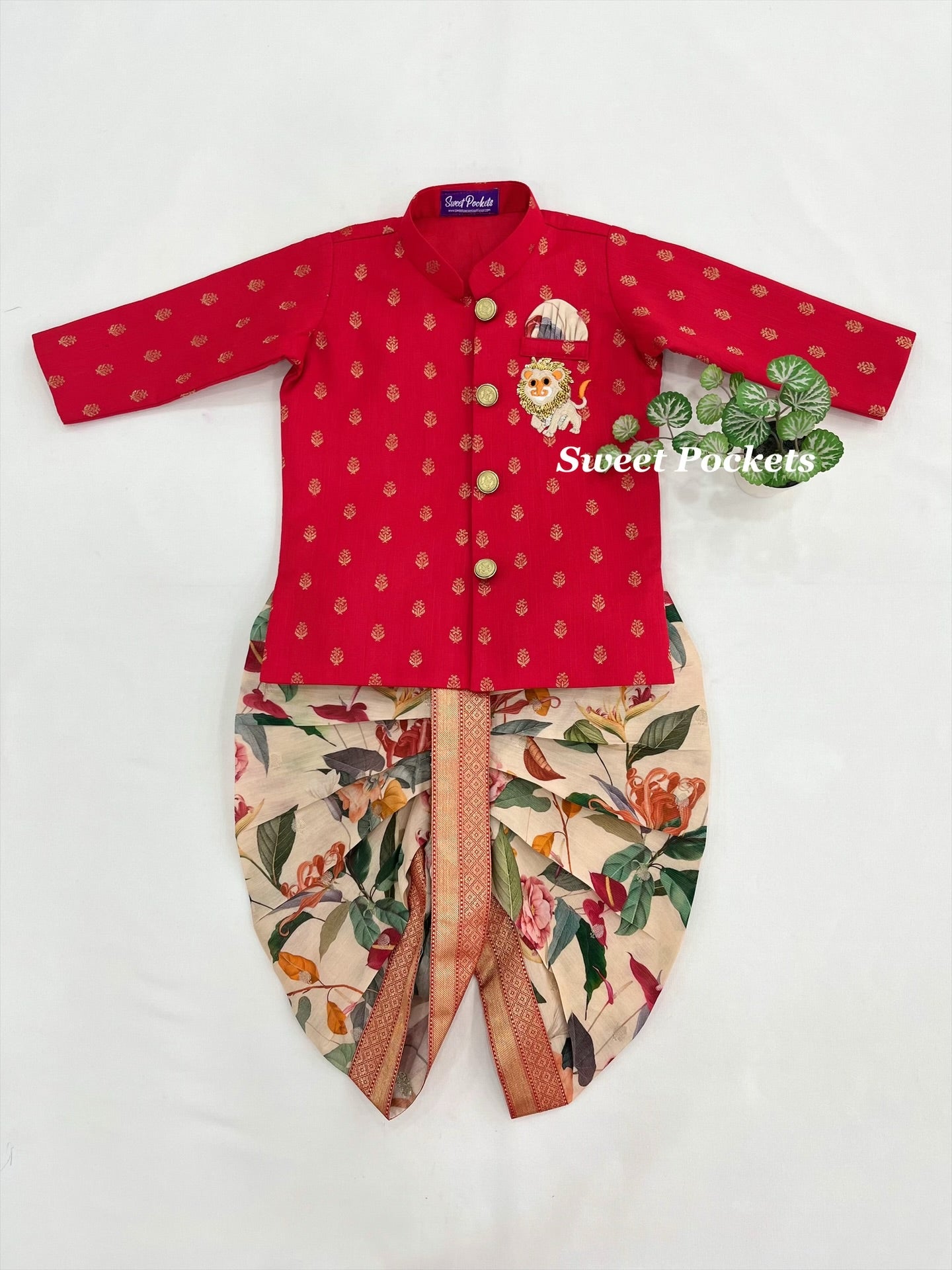 Kurta Dhoti Set 1-2 year