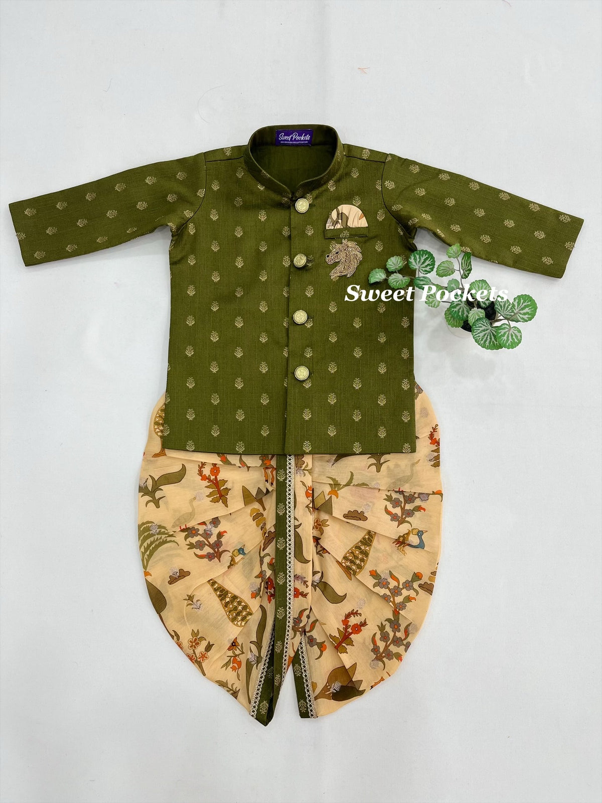 Kurta Dhoti Set 1-2 year