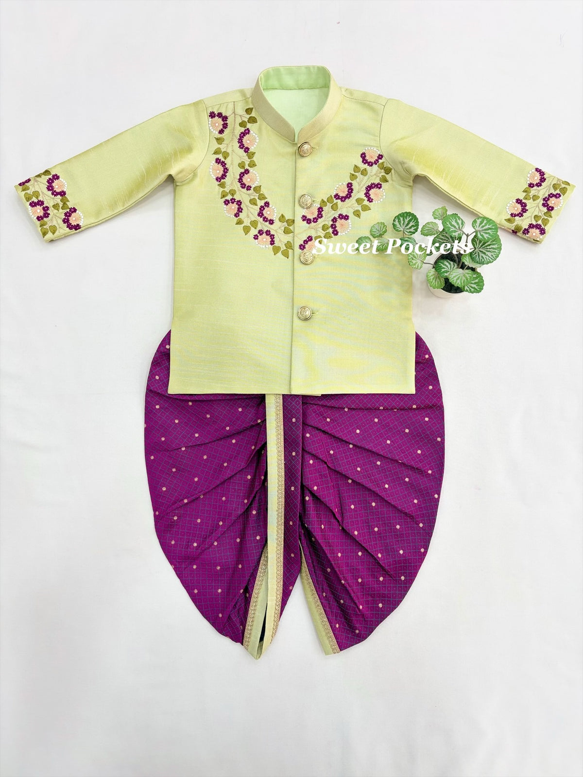 Kurta Dhoti Set 1-2 year