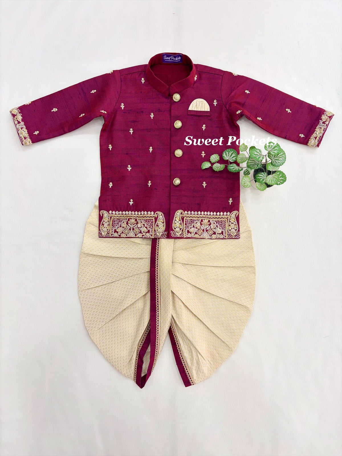 Kurta Dhoti Set 1-2 year