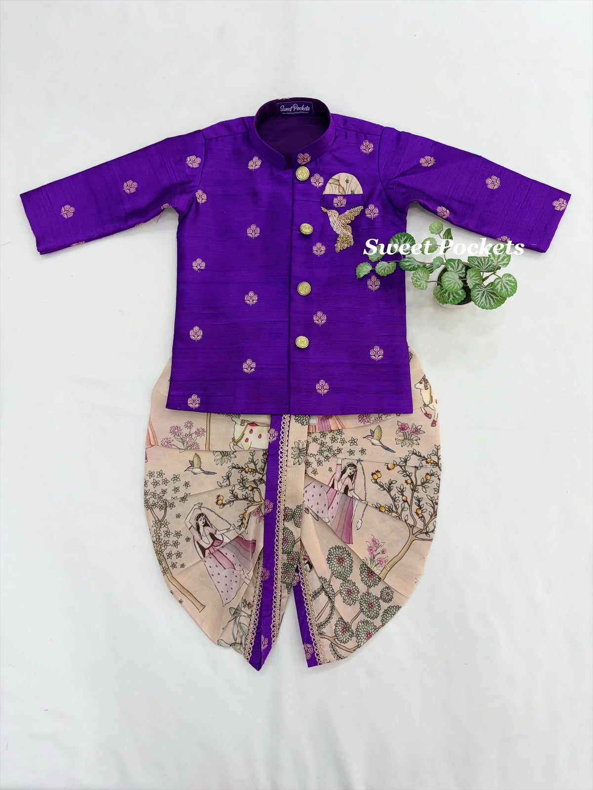 Kurta Dhoti Set 1-2 year