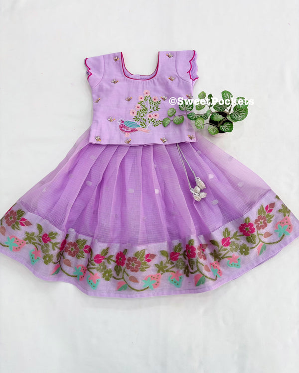 Age: 0-1 year(Lehenga set)