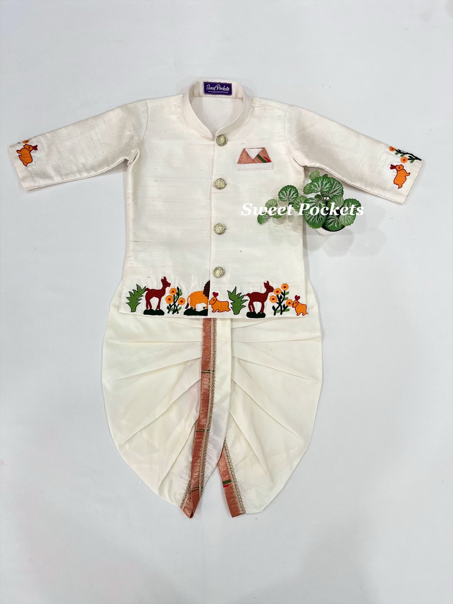 Kurta Dhoti Set 1-2 year