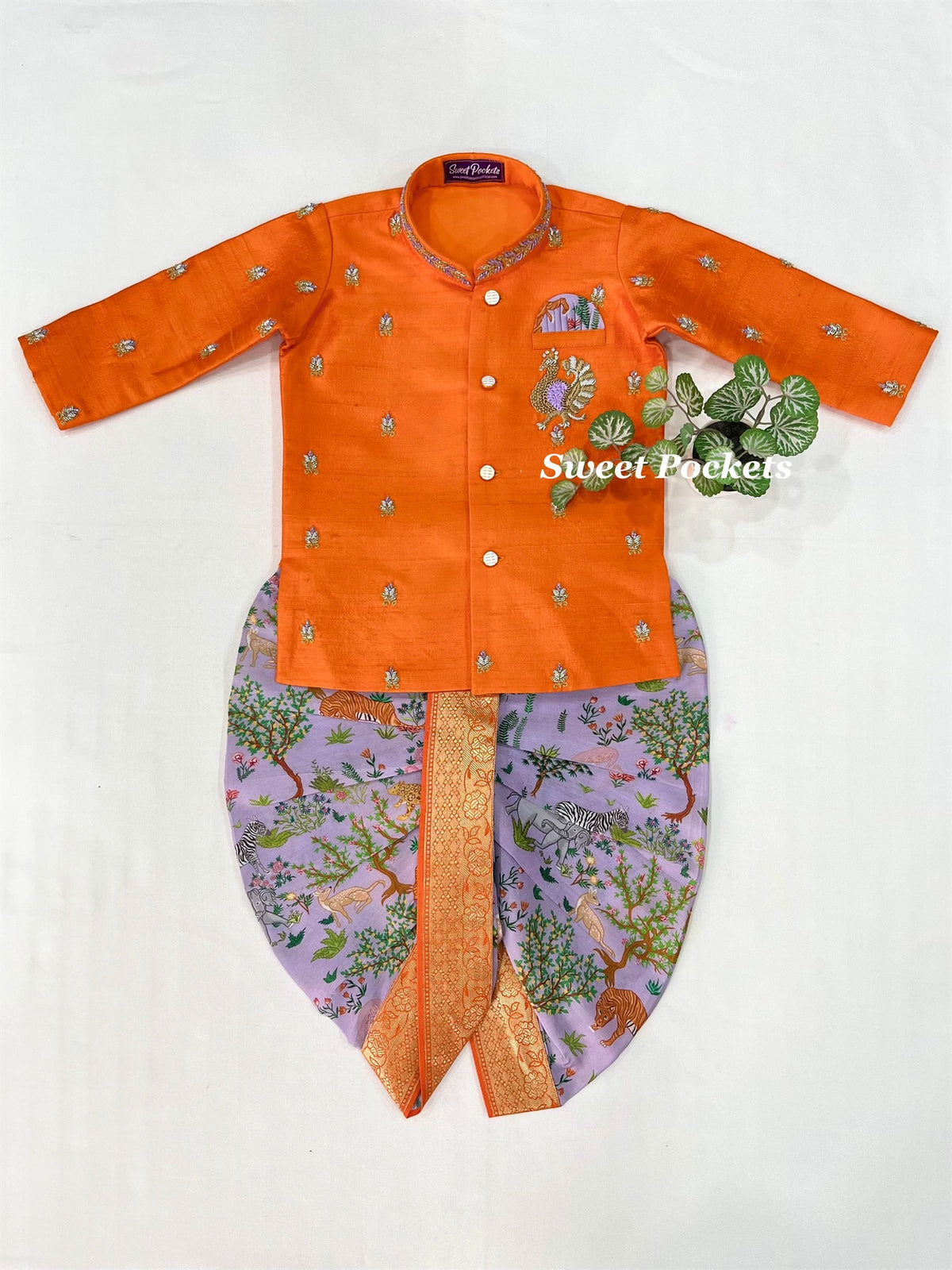 Kurta Dhoti Set 1-2 year