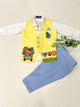 Shirt Pant Set With Waistcoat
