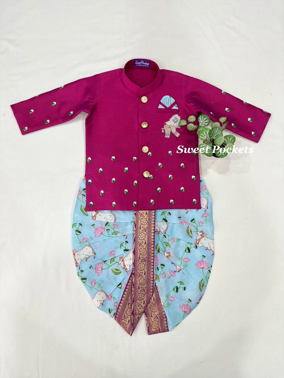 Kurta Dhoti Set 1-2 year