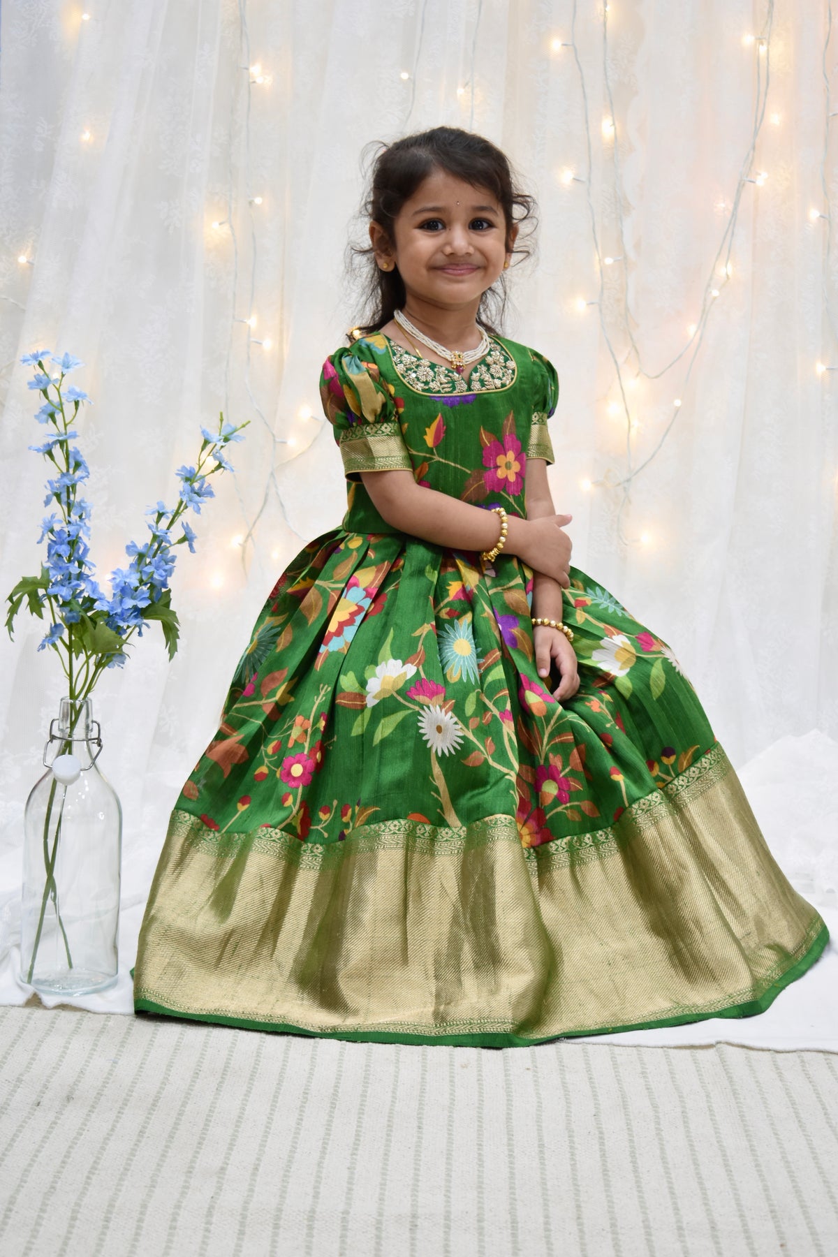 Age: 3-4 year (Ethnic Gown)