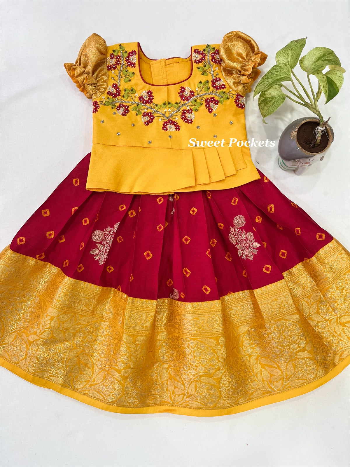 Festive Wear Green Kids Lehenga Choli, Size: 1 to 8 years at Rs 375/piece  in Surat
