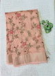 Embroidered Tissue With Zari Border
